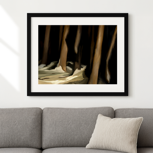 Broken Shadows Print