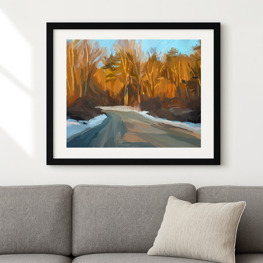 Coming Up the Hill Print