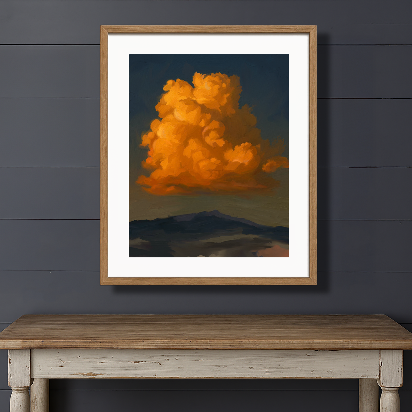 Fictitious Cloud Print