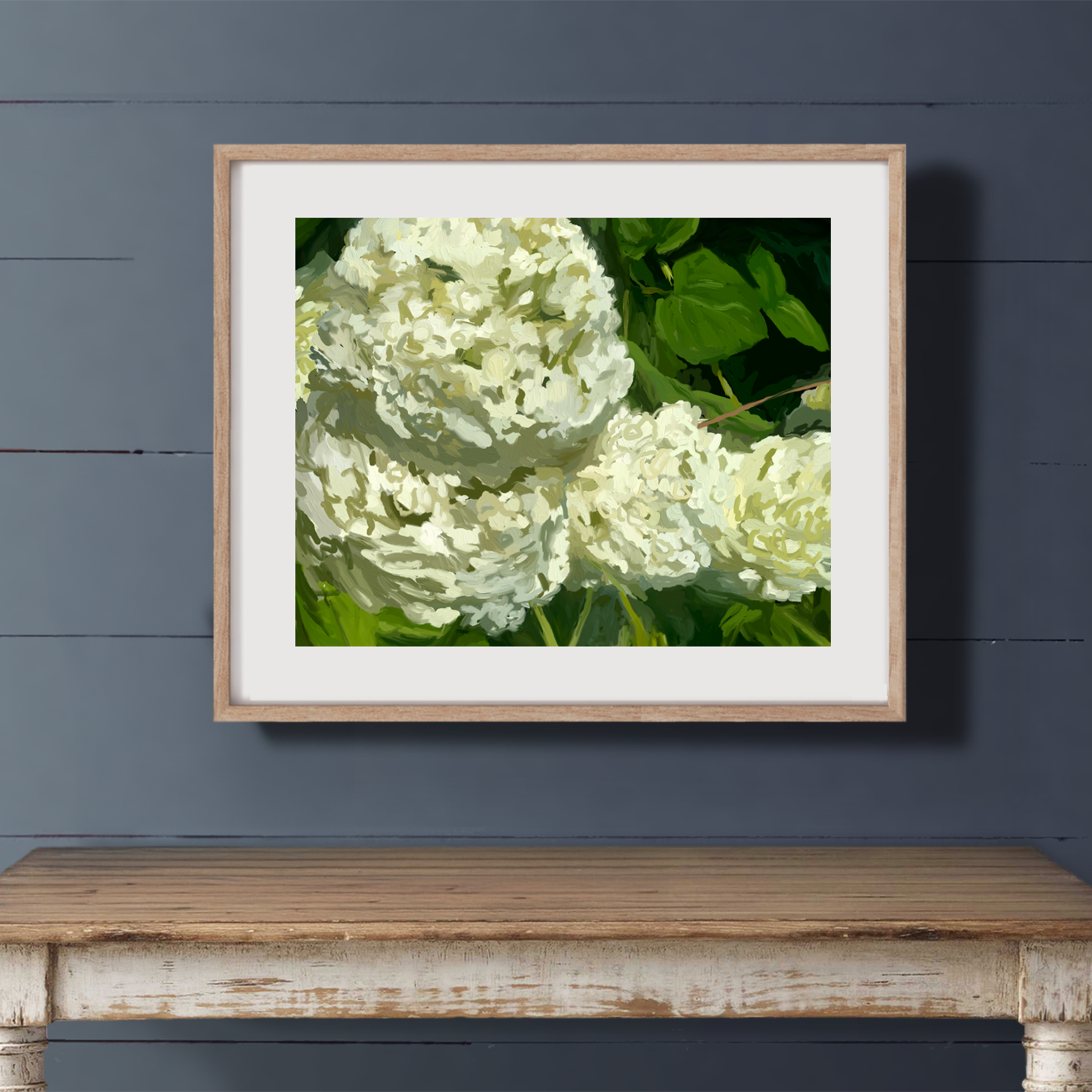 Hydrangeas III Print