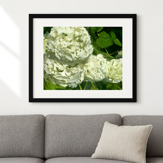 Hydrangeas III Print