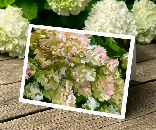 Olive and Pink Note Cards