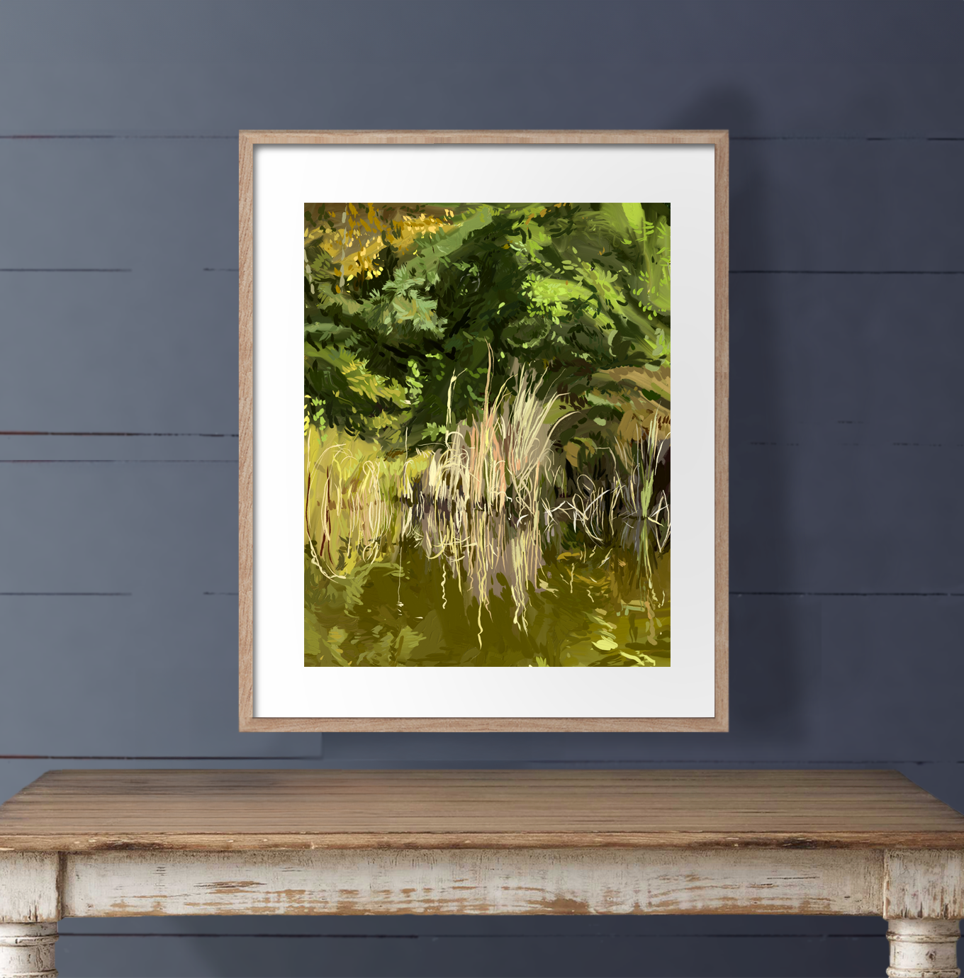 Reeds Print