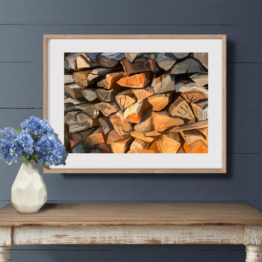 The Woodpile Print