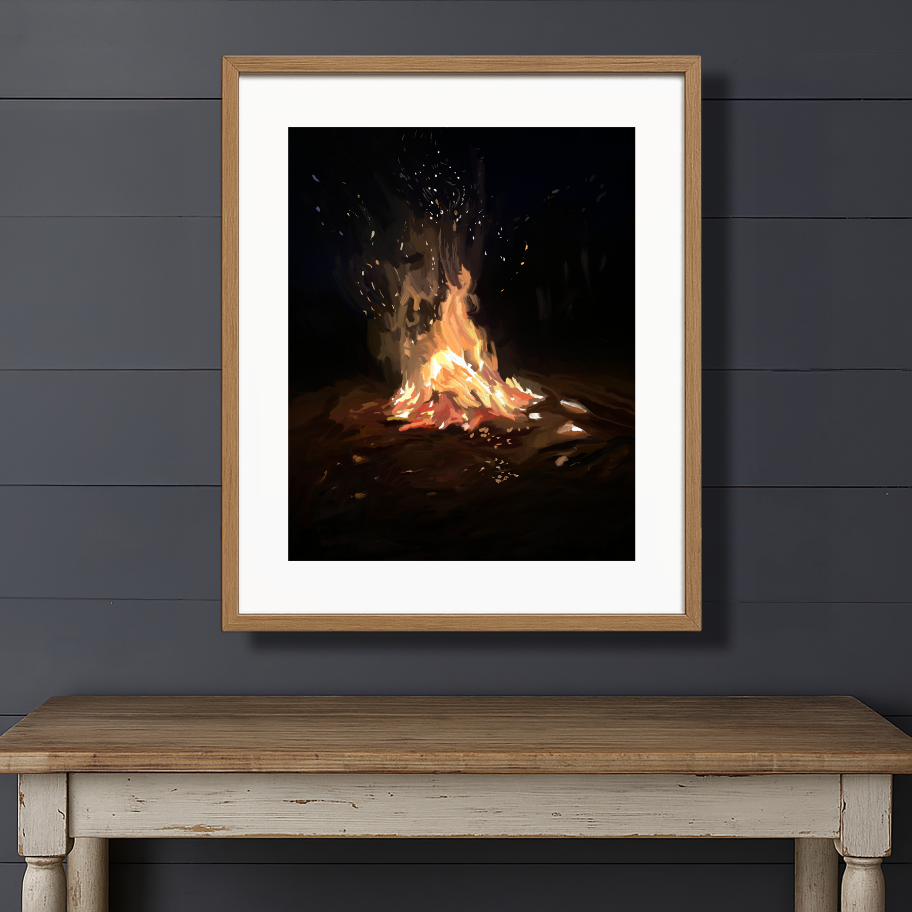 Bonfire Print