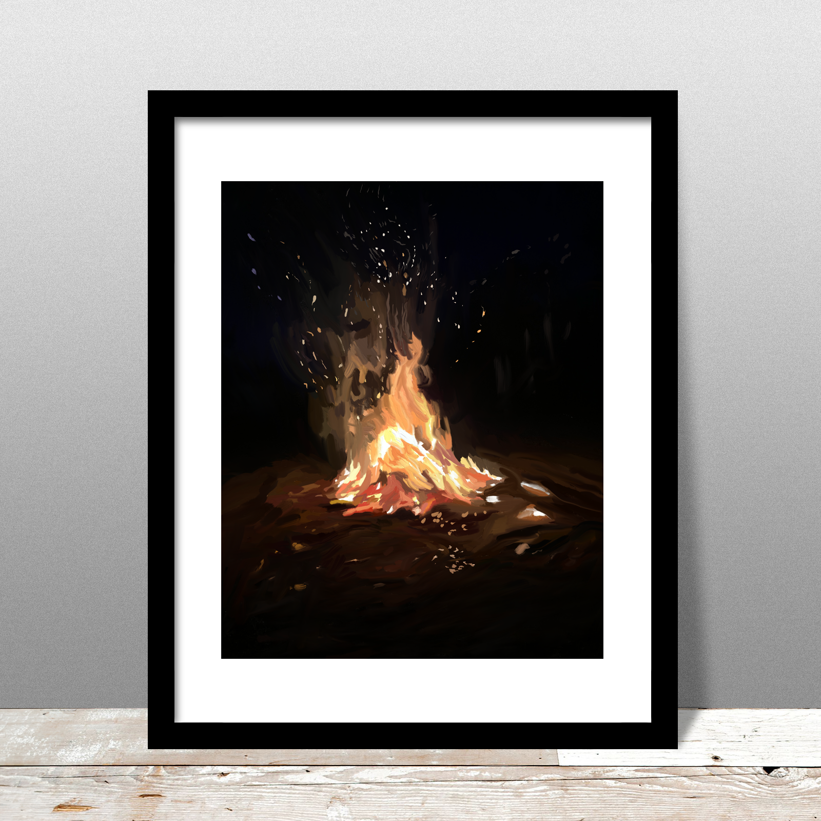 Bonfire Print