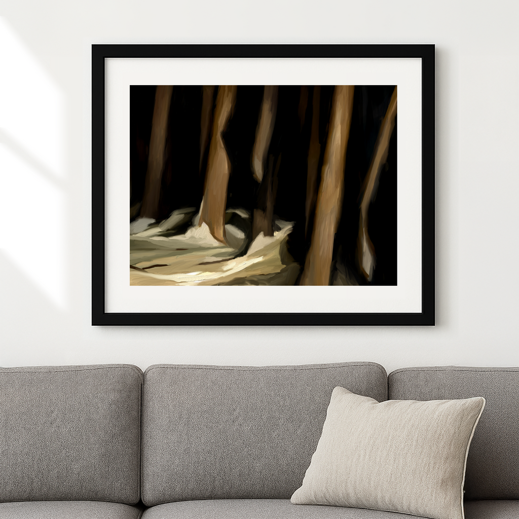 Broken Shadows Print