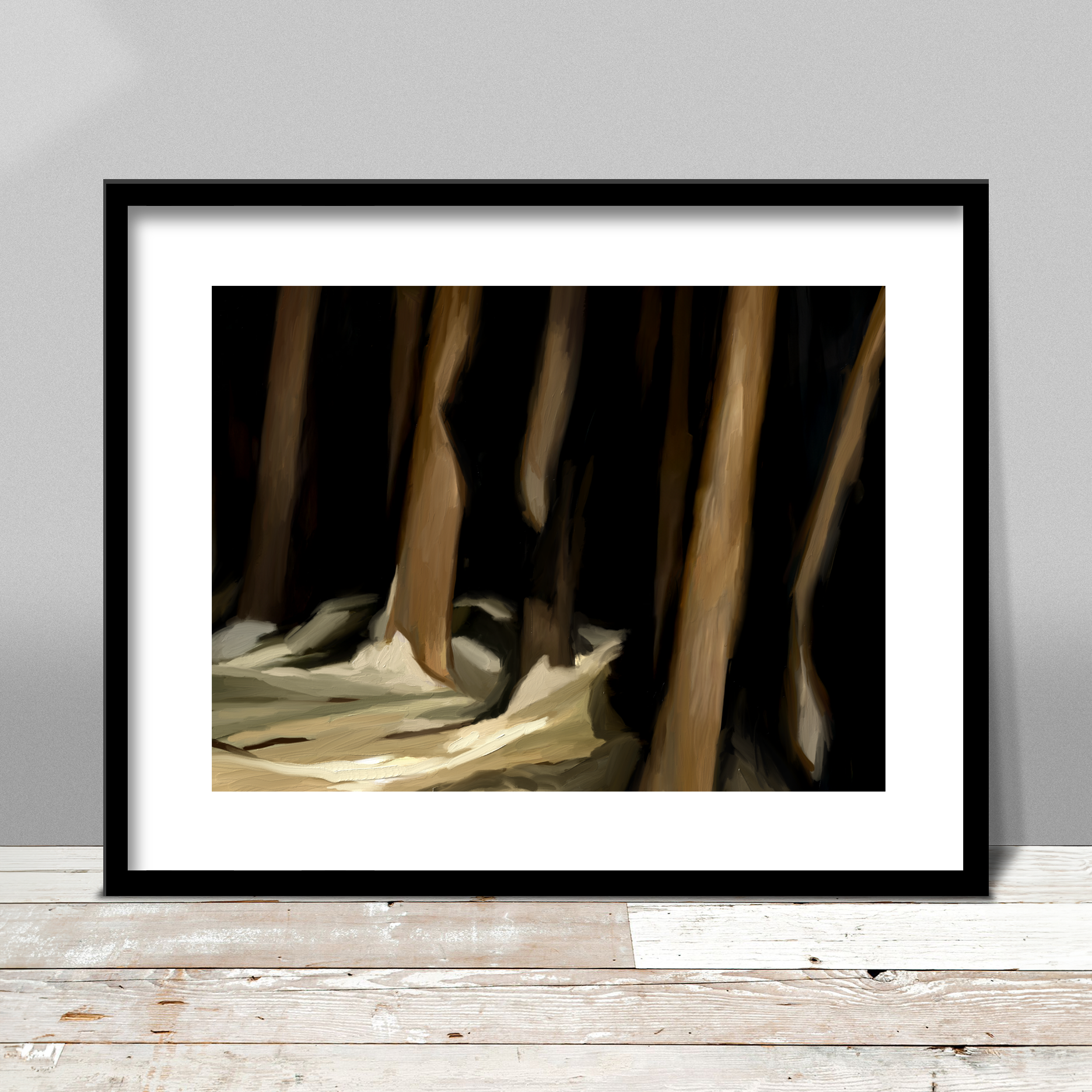 Broken Shadows Print