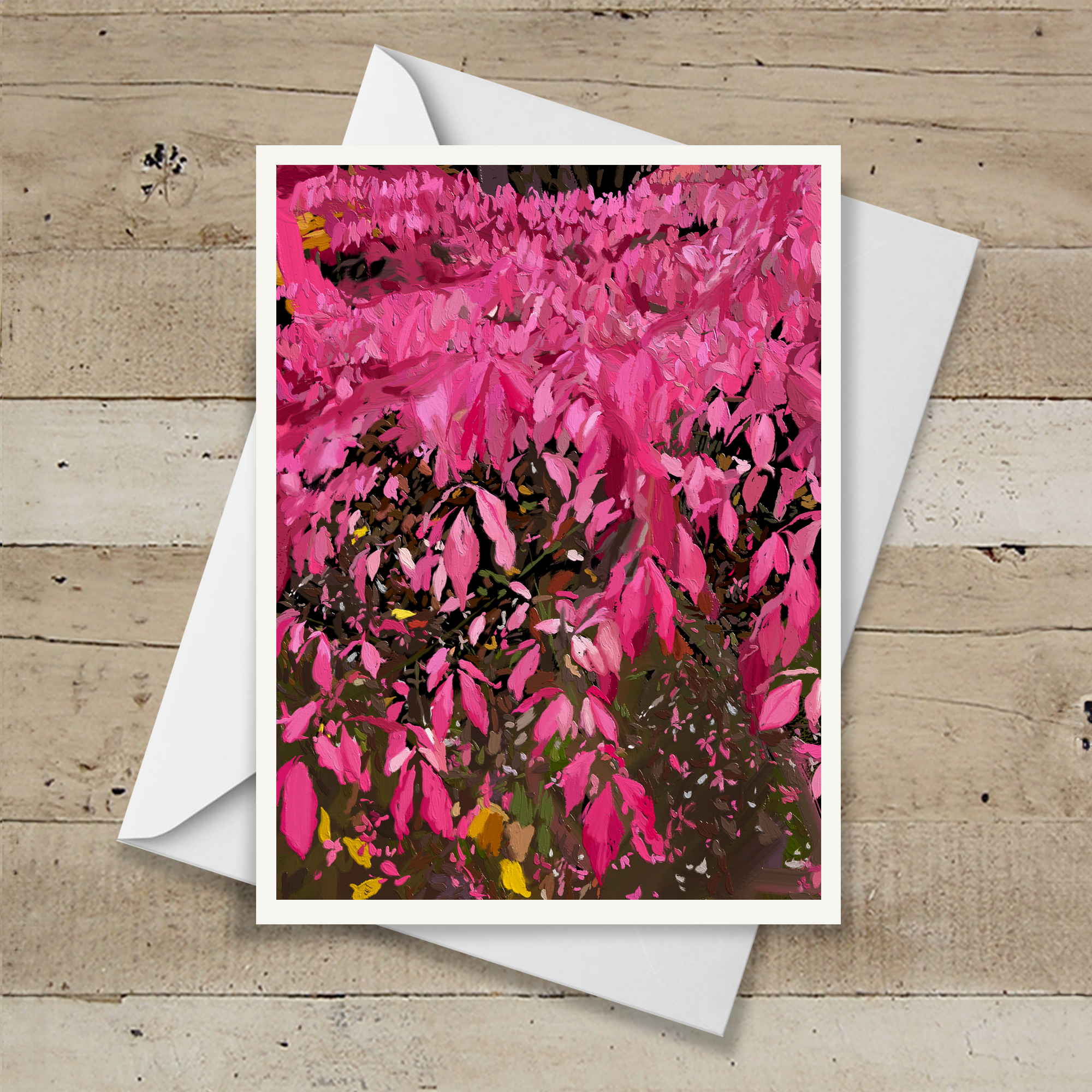 Burning Bush Note Cards