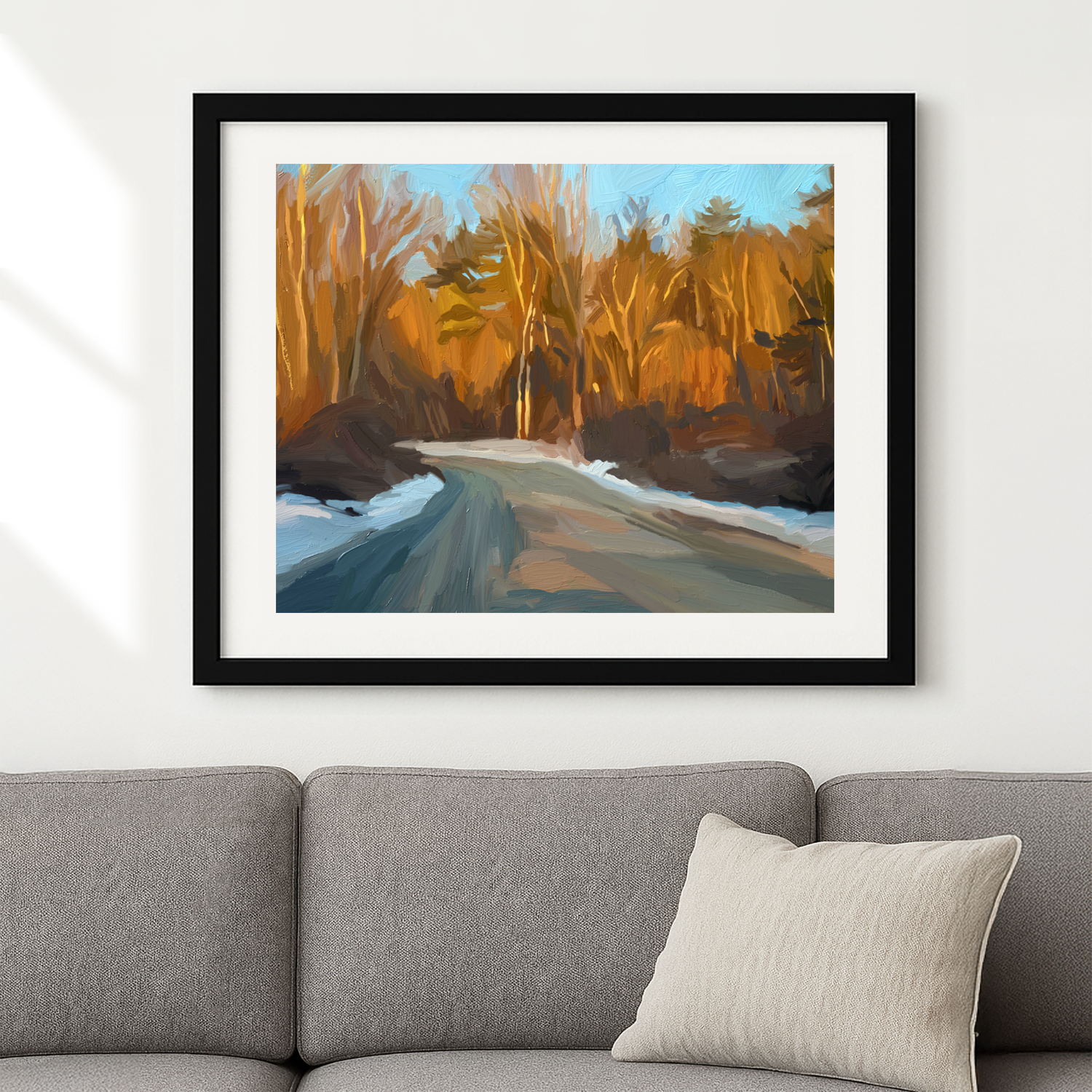 Coming Up the Hill Print