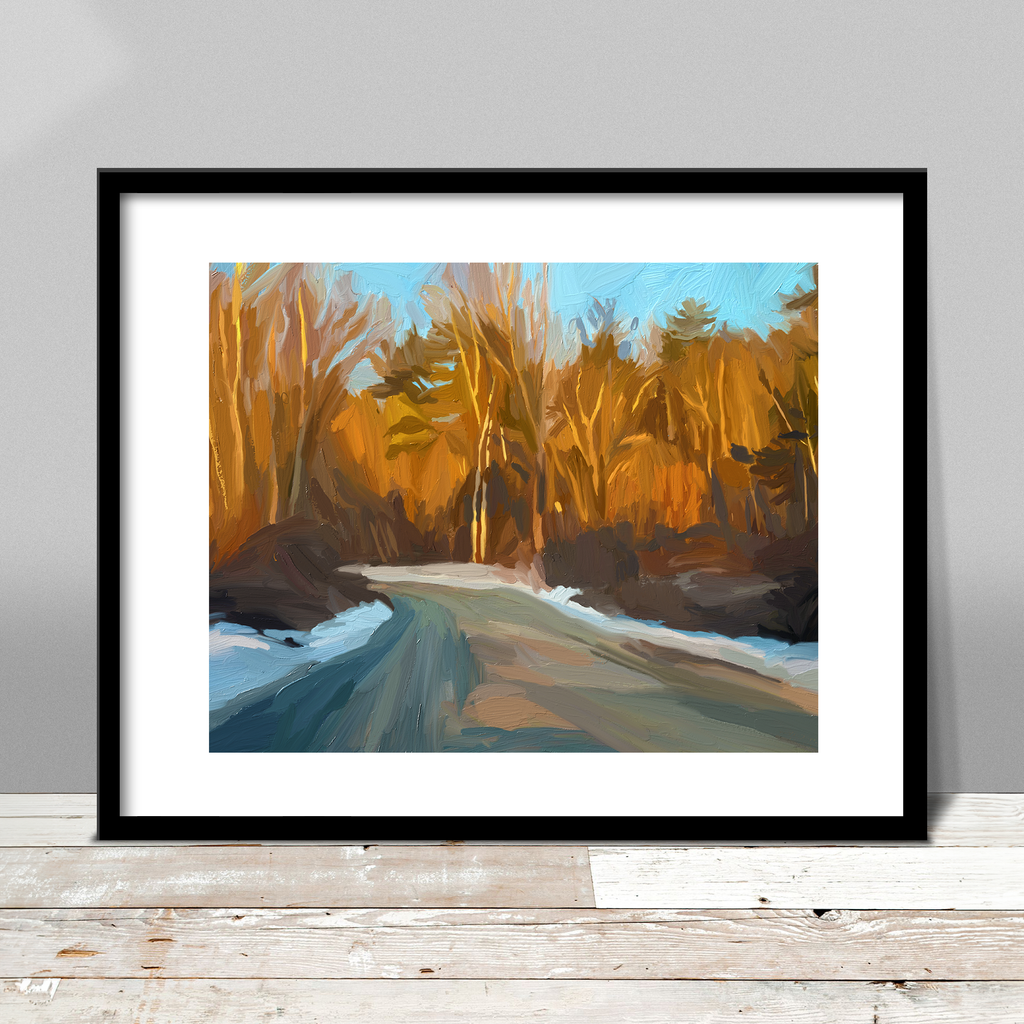 Coming Up the Hill Print