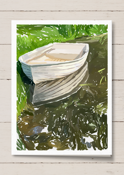 Maine Dinghy Note Cards