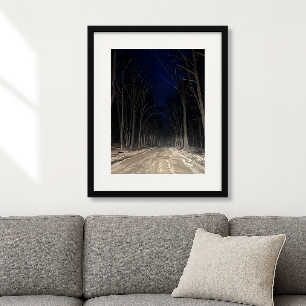 Driving Home Print