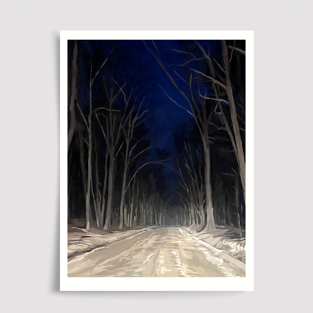 Driving Home Print