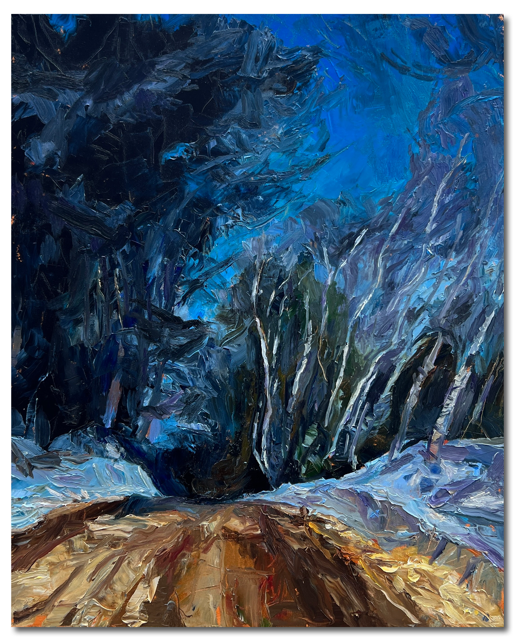 February Birches