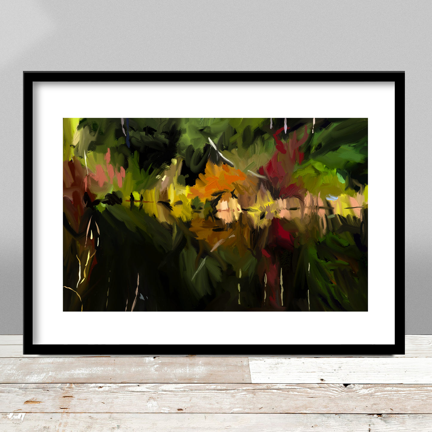 From the Blue Chair Print