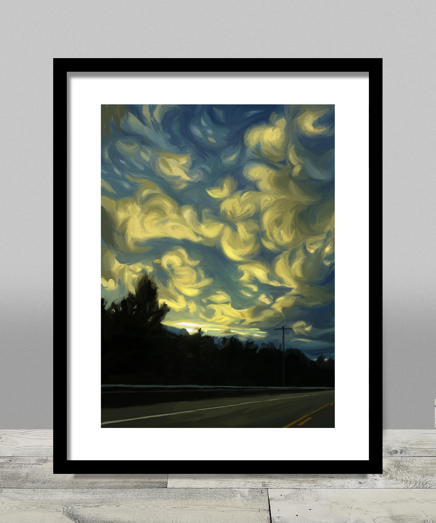 Gummy Clouds Print