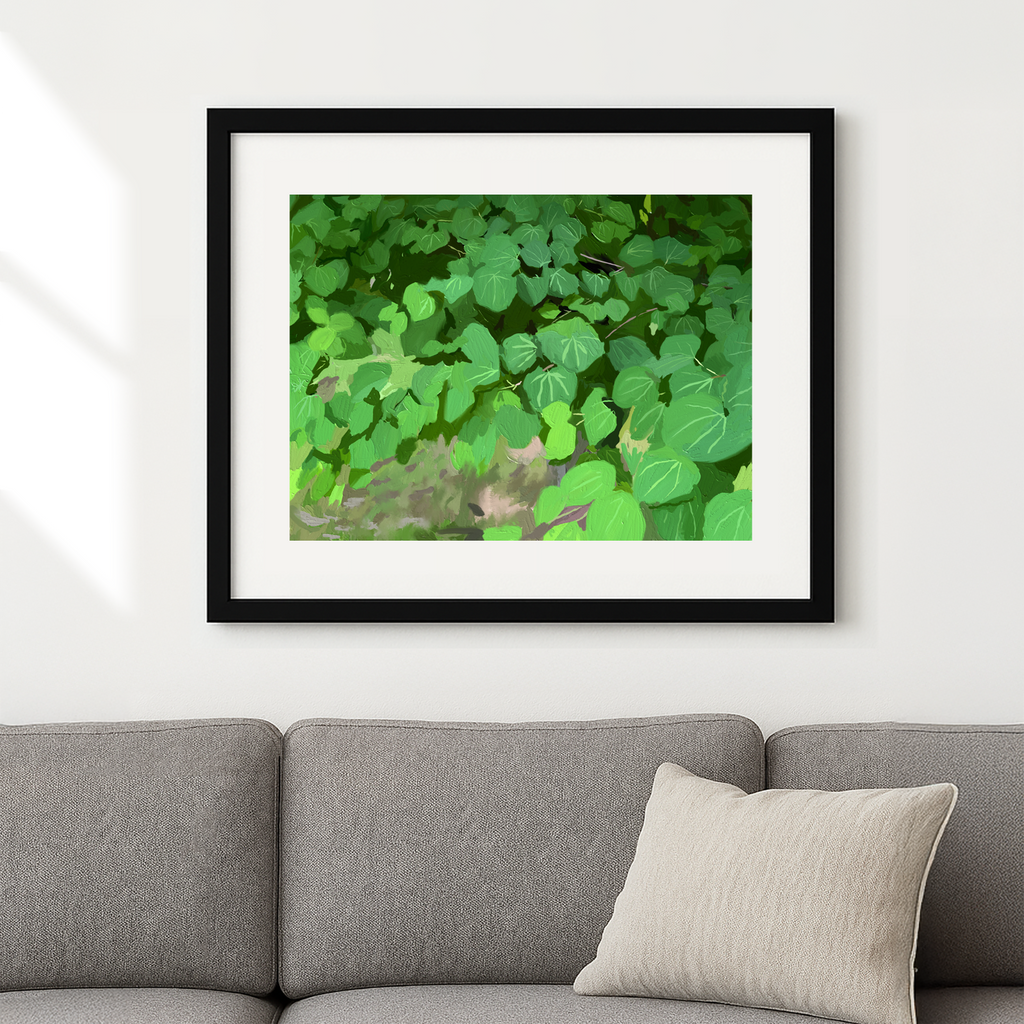 Ivy Shadows Print