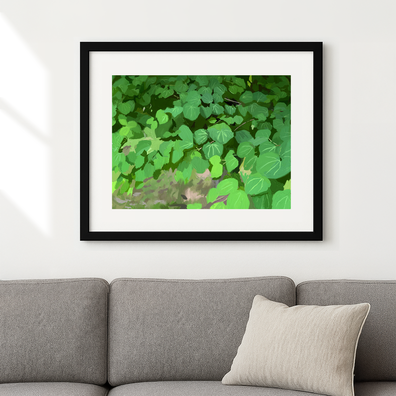 Ivy Shadows Print