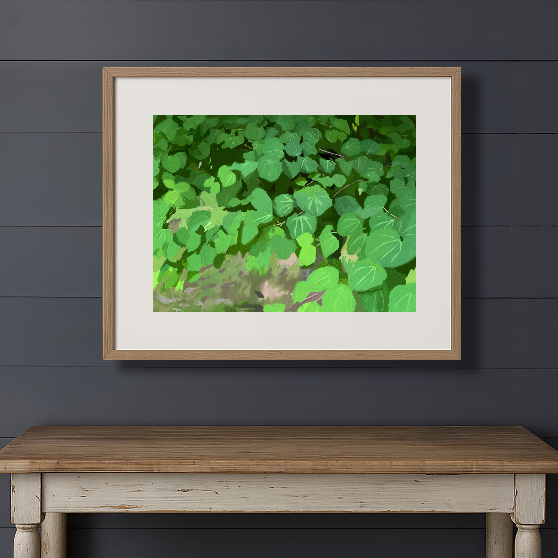 Ivy Shadows Print