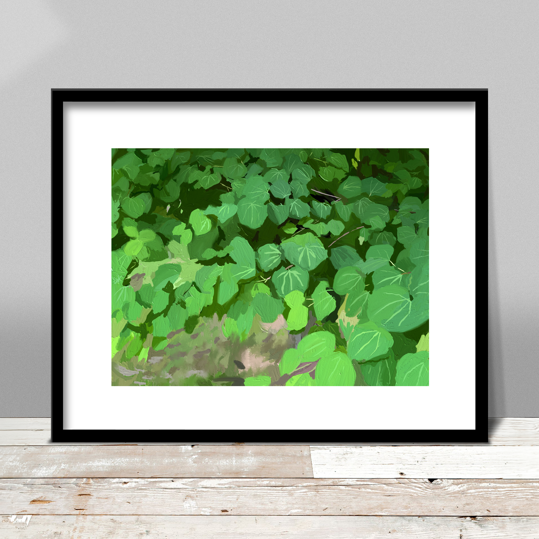 Ivy Shadows Print