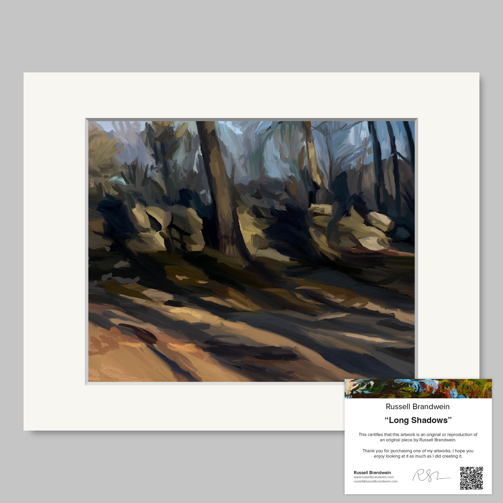 Long Shadows II Print