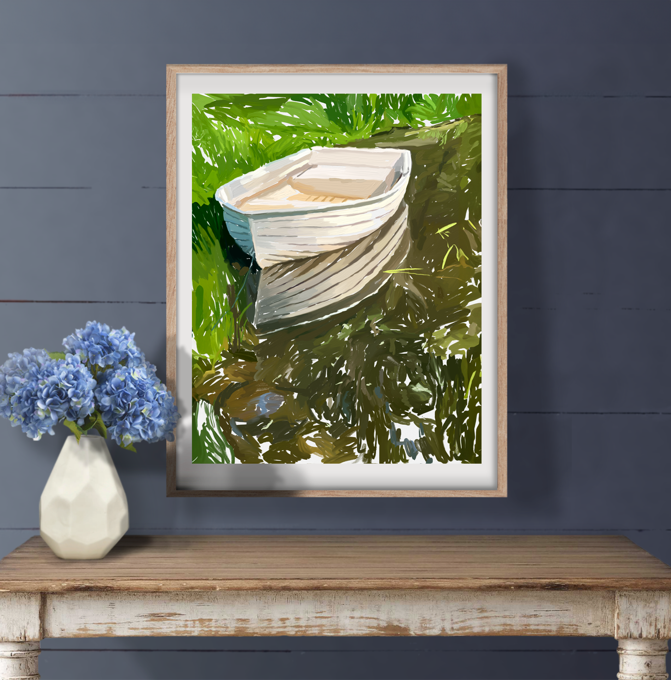 Maine Dinghy Print