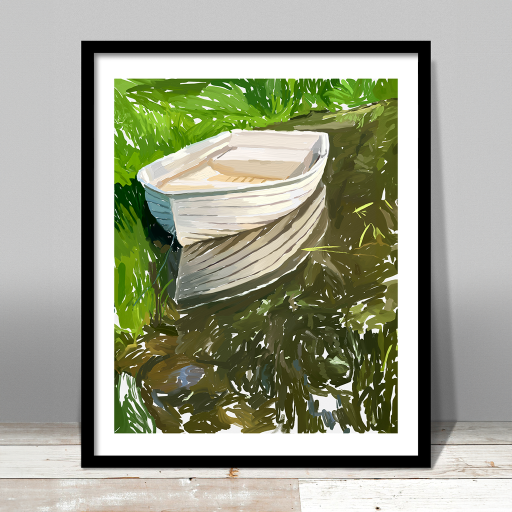 Maine Dinghy Print