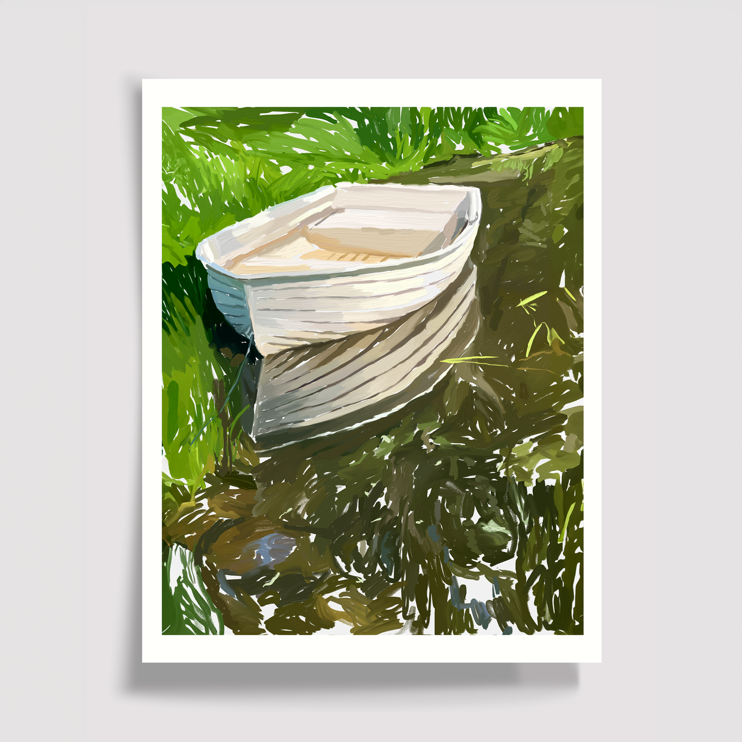 Maine Dinghy Print