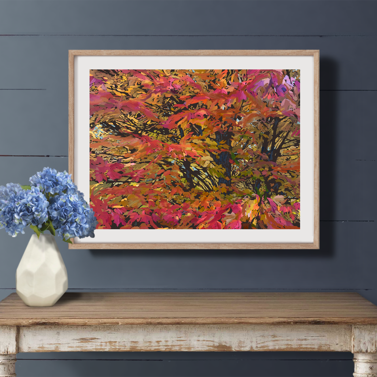 Memory of Leaves Print