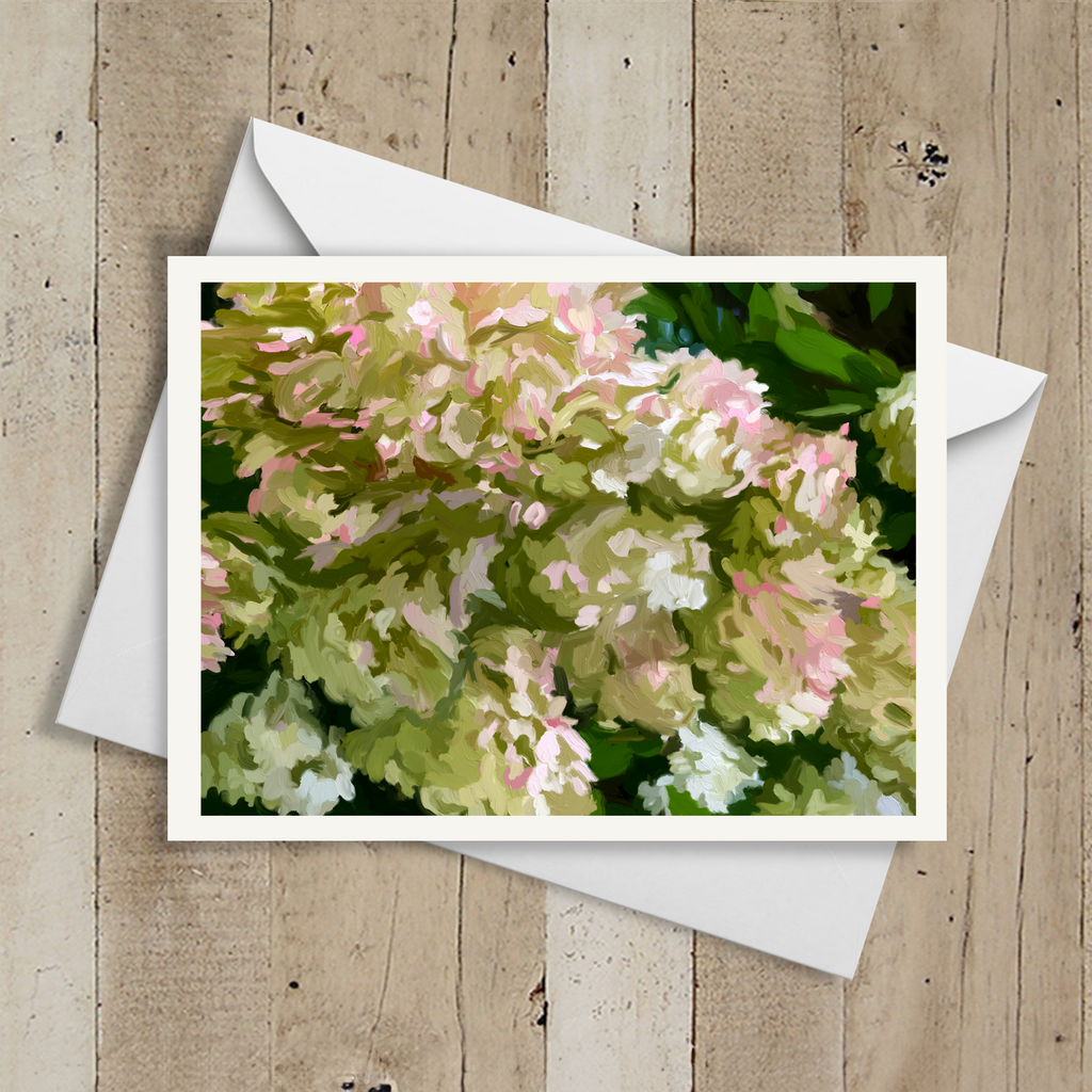 Olive and Pink Note Cards