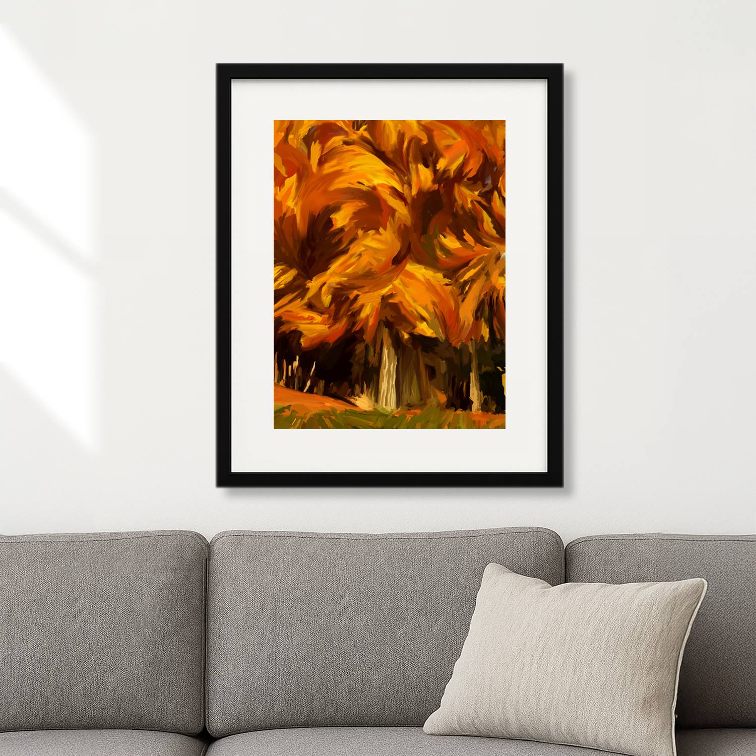 Orange Tree Print
