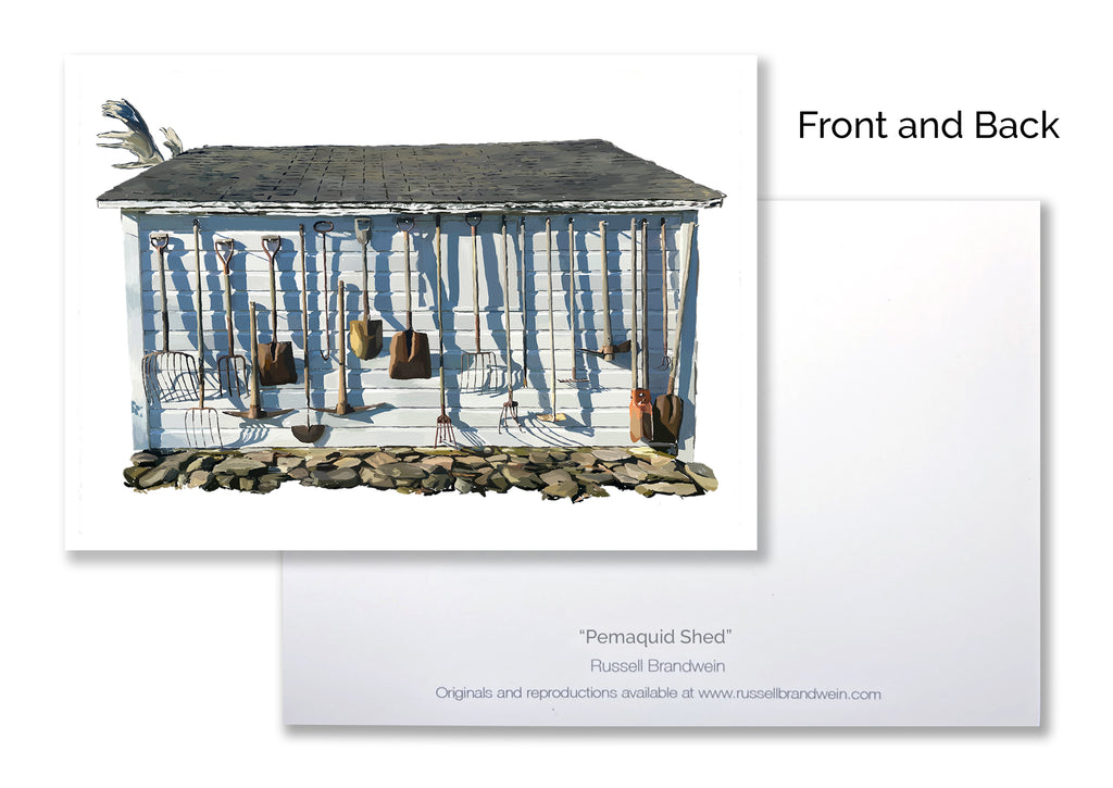 Pemaquid Shed Note Cards