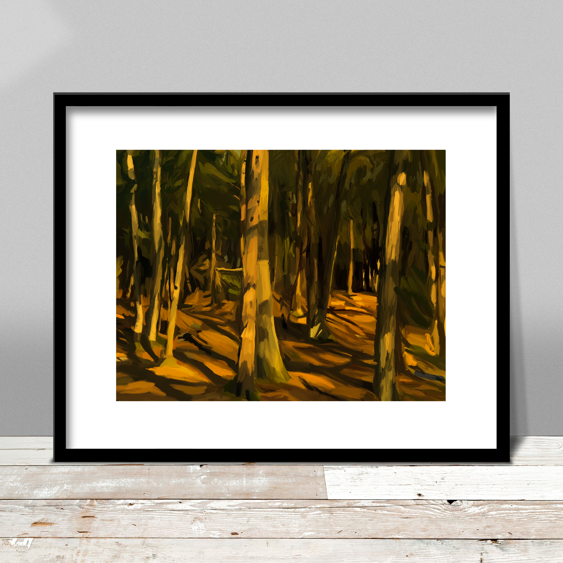 Pine Needles Print