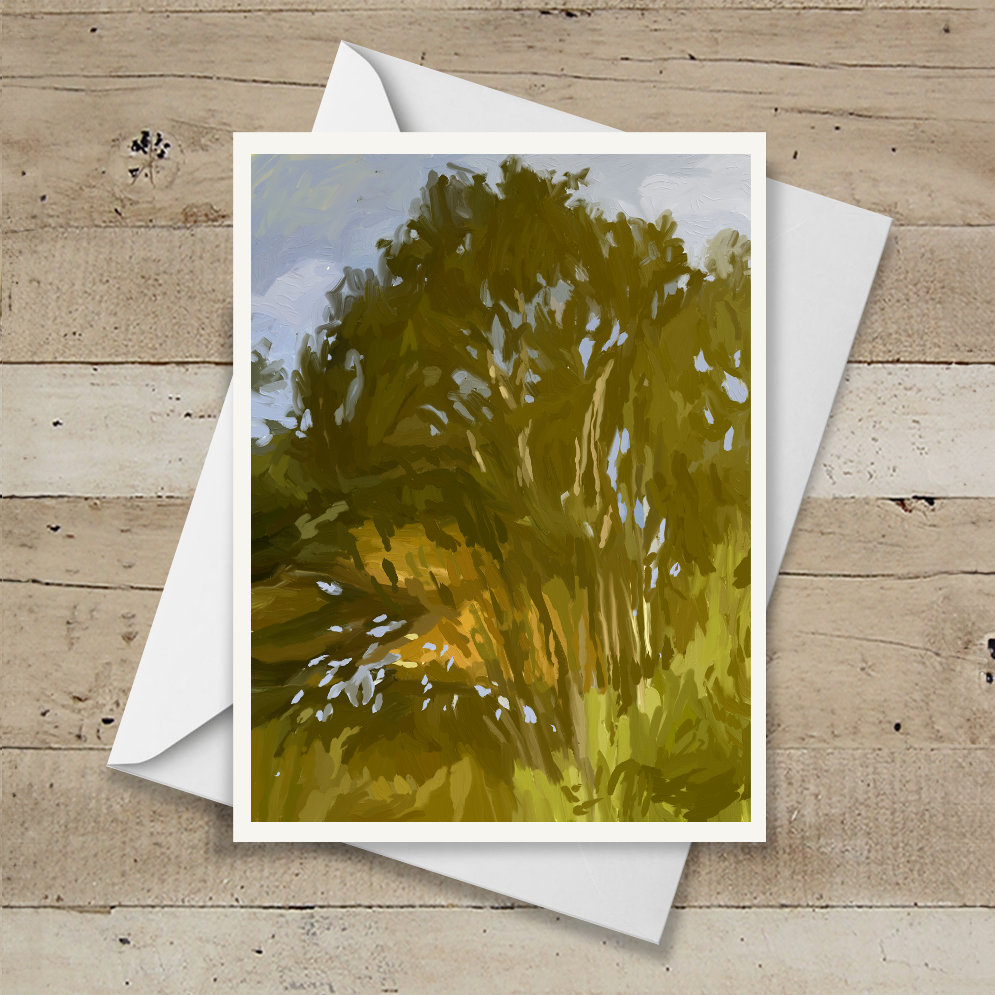 Pond's View Note Cards