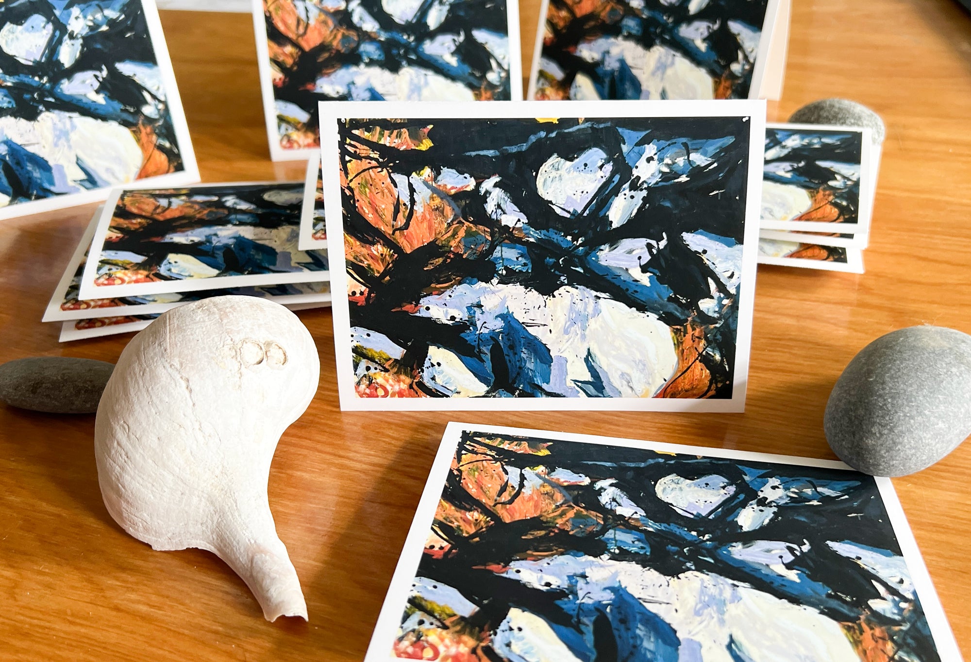 Sea Stones Note Cards