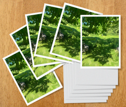 Shadow Path Note Cards