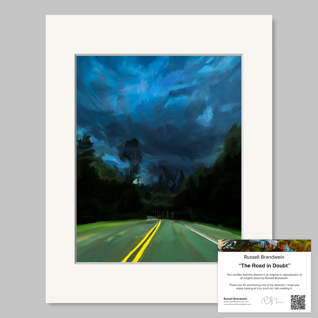 The Road in Doubt Print