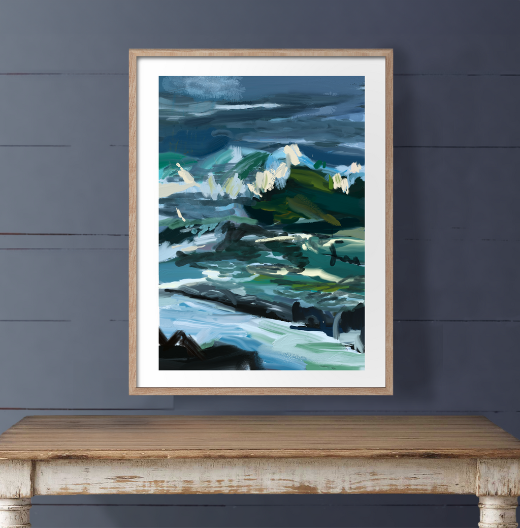 The Wave Print