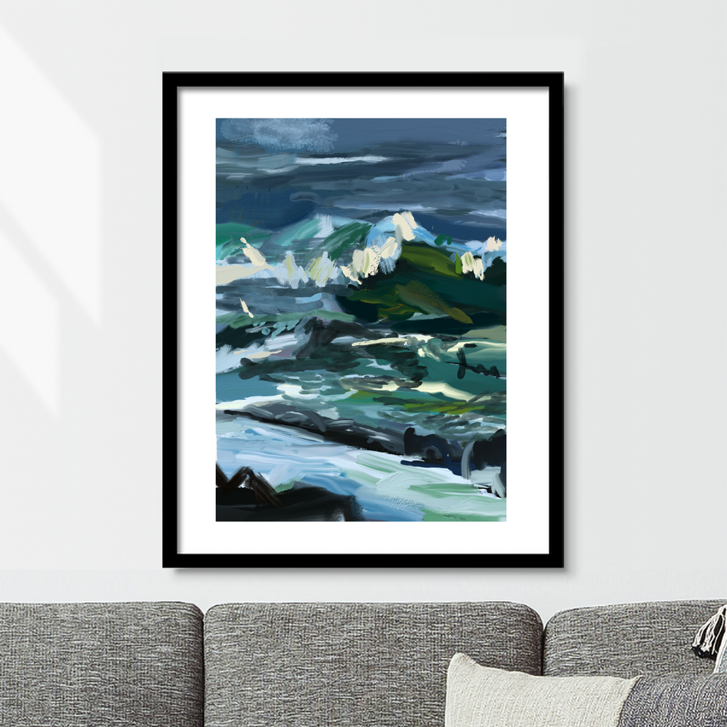 The Wave Print