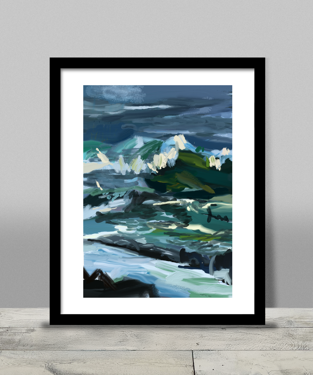 The Wave Print