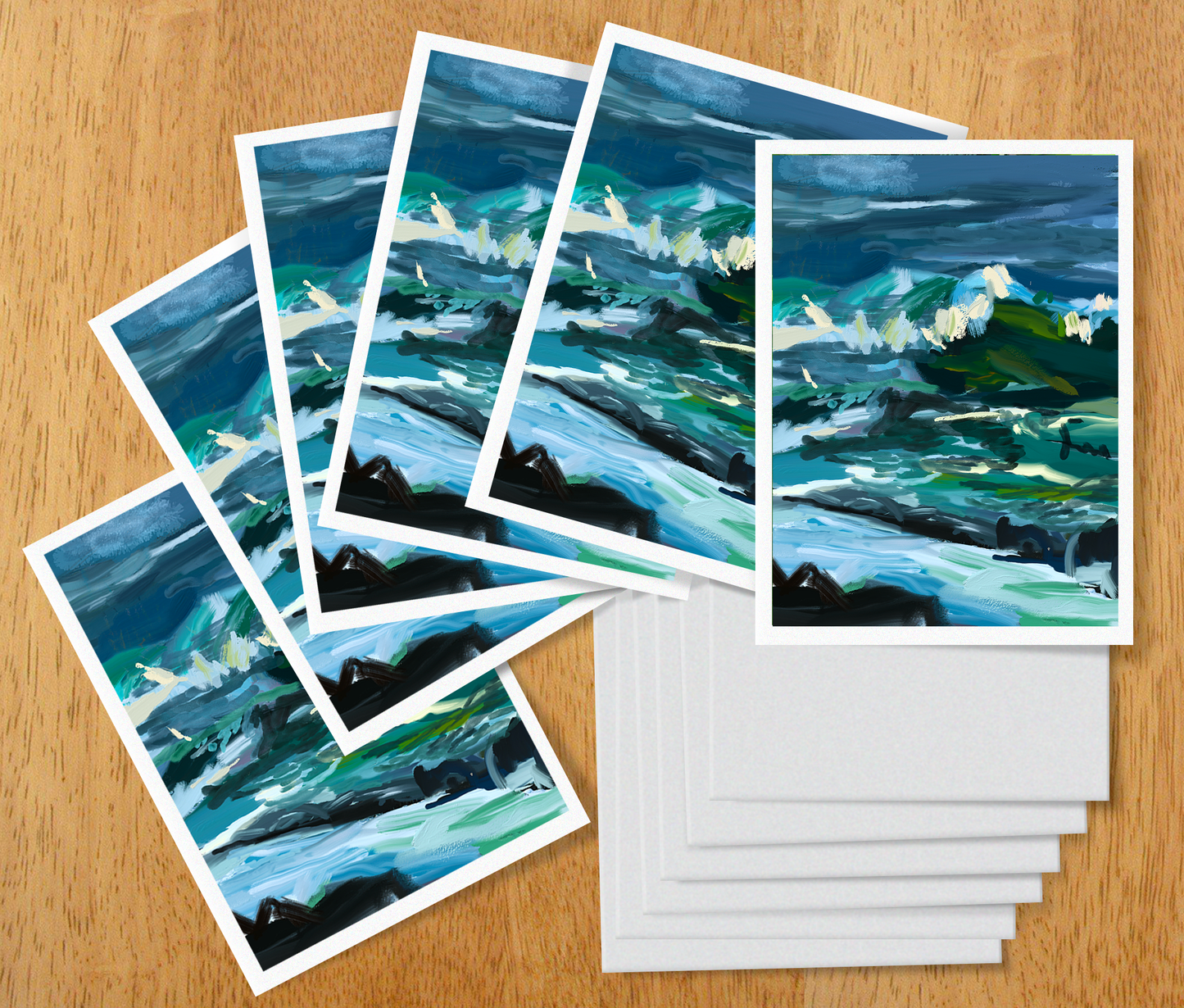 The Wave Note Cards