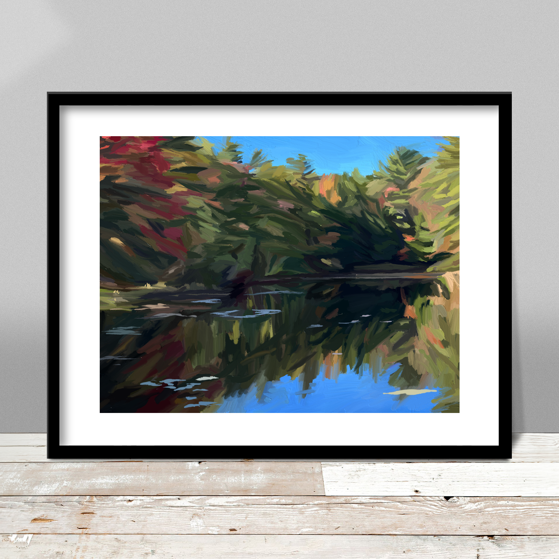 West Hill Pond Print