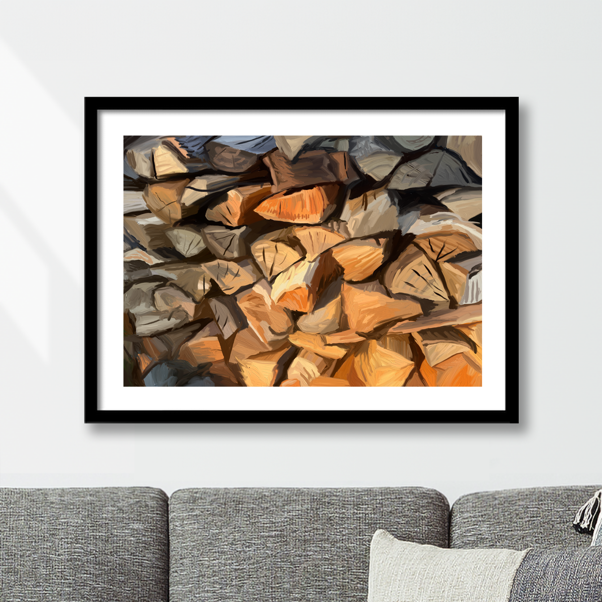 The Woodpile Print